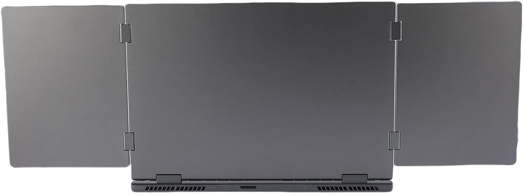 XUMIUZIY 16 inch Triple Screen Laptop, 16+10.5+10.5' Foldable Three Screen Laptop, 16GB RAM 1TB SSD, with Face Recognition, for Student and Business (US Plug)