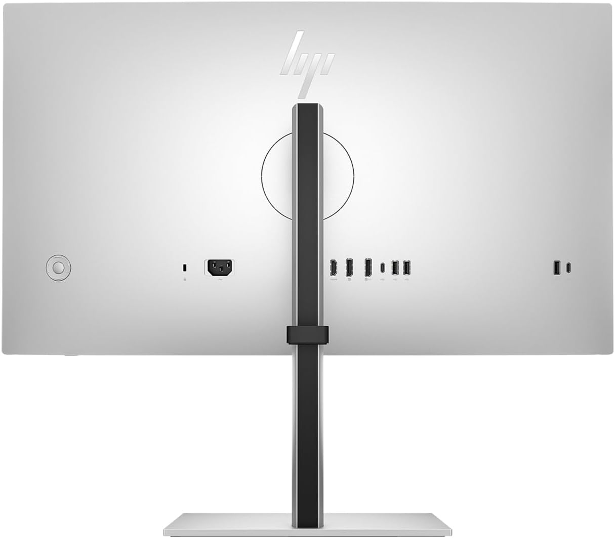 HP Series 7 Pro 27-inch 727pm 4K UHD 2160P Conferencing Monitor, 2-Pack Bundle with 727pk, Webcam, Mic, Speaker, Daisy Chain, HDMI, DisplayPort, USB Hub, USB-C with 100W PD