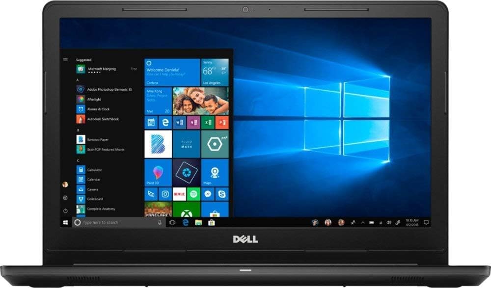 Dell Inspiron 15.6' Touch Screen Intel Core i3 128GB Solid State Drive Laptop (Renewed)