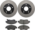 4Pack Front Brake Kit - Brake Pads and Rotors Kit Automotive Replacement Brake Kits for Honda Civic 2011 2010 2009 2008 2007 2006