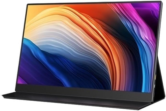Portable Monitor for Laptop 156-inch 1920 * 1080 60HZ HDR10 100% sRGB Color Gamut Portable Display External Screen Portable Gaming Monitor