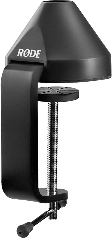 Rode NT1 Signature Black Condenser Mic Bundle with PSA1+ Silent Boom Arm, NTH-100 Headphones, Focusrite Scarlett 2i2 (4G) — 4 dBA XLR Studio Mic for Singing, Vocal Recording, Voice Over, Podcasting
