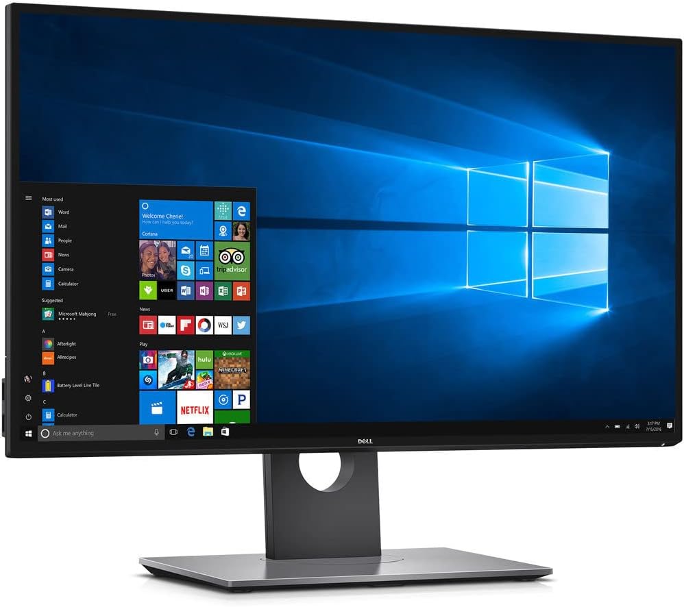 Dell UltraSharp U2717D 27-inch InfinityEdge Monitor LED-Lit Monitor (Renewed)