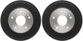 Brake Drum 2X Rear Automotive Replacement Brake Kit for Honda Civic 1.8L 2006 2007 2008 2009 2010 2011 2012, for Honda CR-V 2.0L 1997 1998 1999 2000 2001
