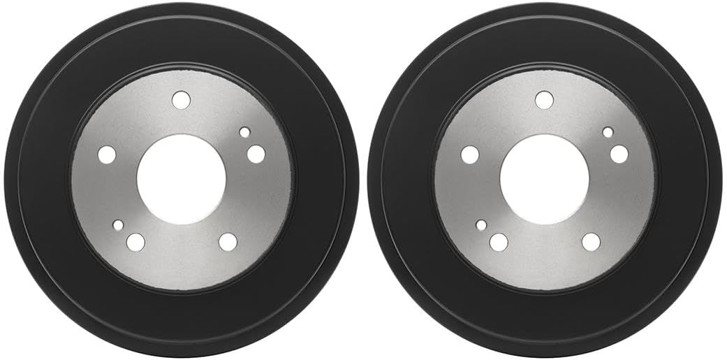 Brake Drum 2X Rear Automotive Replacement Brake Kit for Honda Civic 1.8L 2006 2007 2008 2009 2010 2011 2012, for Honda CR-V 2.0L 1997 1998 1999 2000 2001