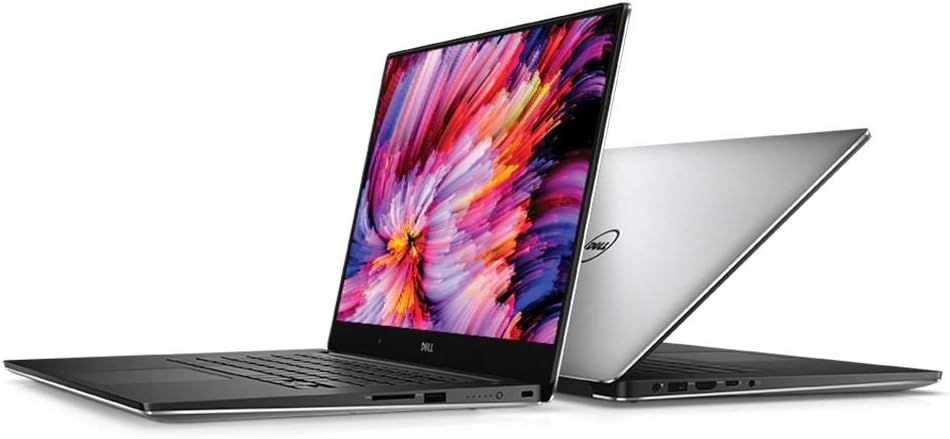 Dell XPS 15 9560 15.6in FHD InfinityEdge Display Intel Core i7-7700HQ X4 2.8GHz 8GB 256GB SSD NVIDIA GeForce GTX 1050 Silver (Renewed)