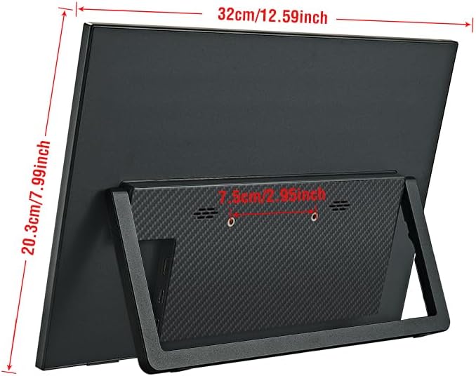 14 inch 4K Portable Monitor HDR 16:9 Low Blue Light for Xbox/ PS5/ 4/ Switch/Mobile Phone/Computer/Laptop Expansion