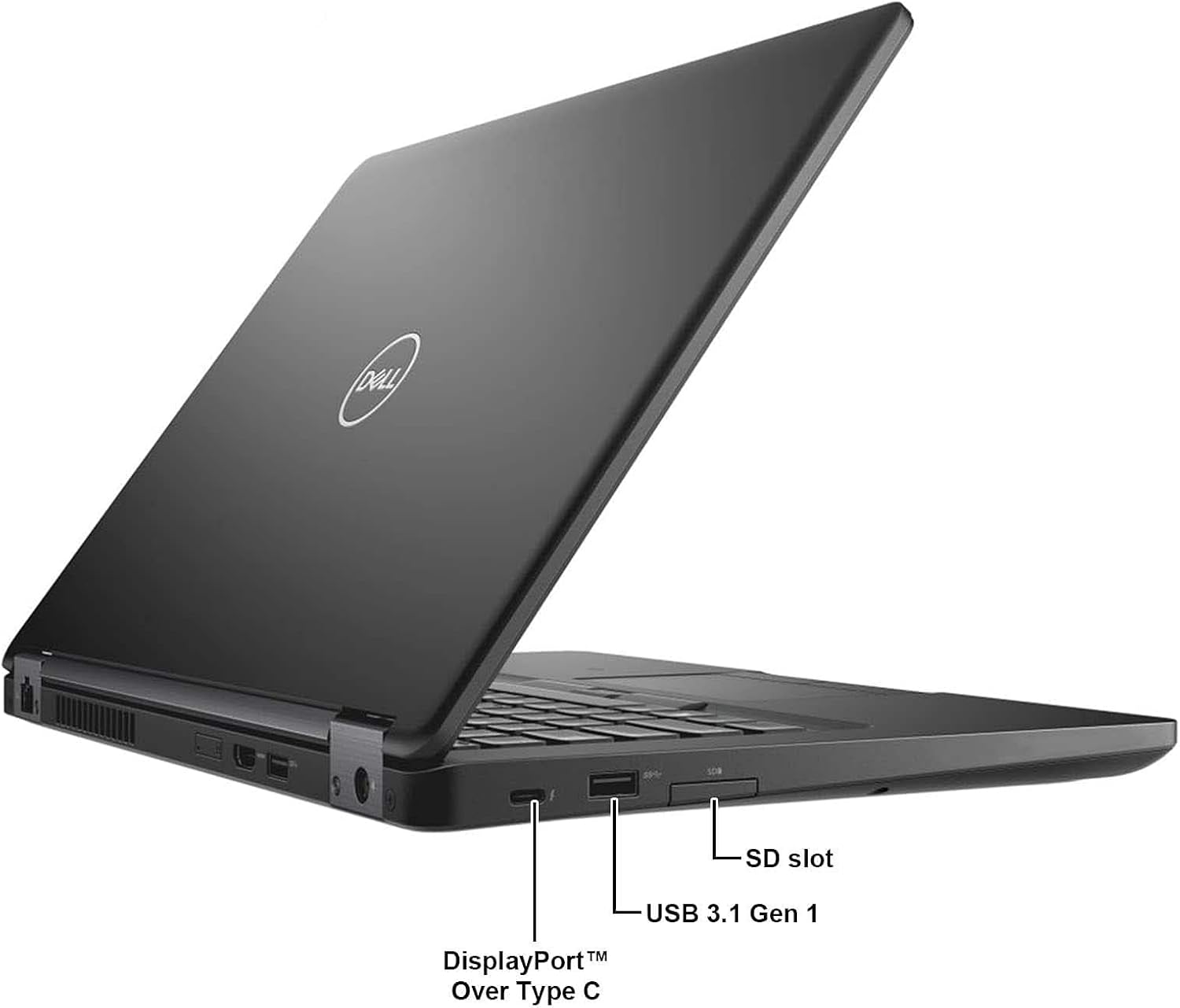 Dell Latitude 5490 Laptop | 14' 1920x1080 FHD | Core i7-8650U - 256GB SSD Hard Drive - 16GB RAM | 4 cores @ 4.2 GHz Windows 11 Pro Black (Renewed)