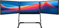 Portable Foldable Triple Monitor, 15.6' Fhd 3 Screen Display, Three Independent Screens Support Simultaneous Tasks, 1080p Fhd HDR Technology and 60hz Refresh Rate