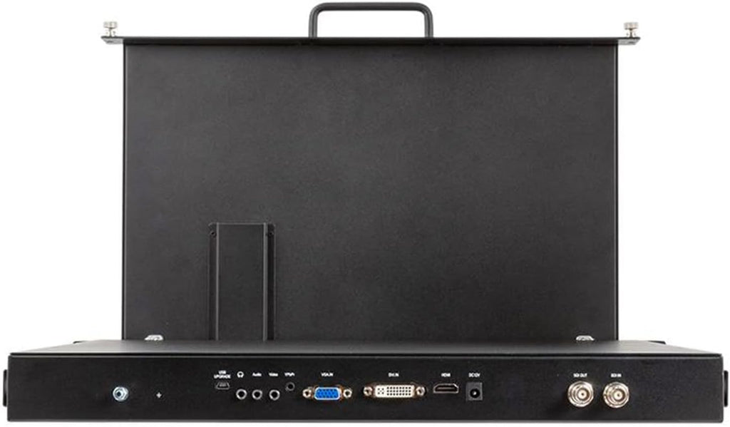 17.3 Inch 1RU Pull Out Rack Mount Monitor Full HD 1920x1080 SC173-HSD-56(HDMI/SDI)