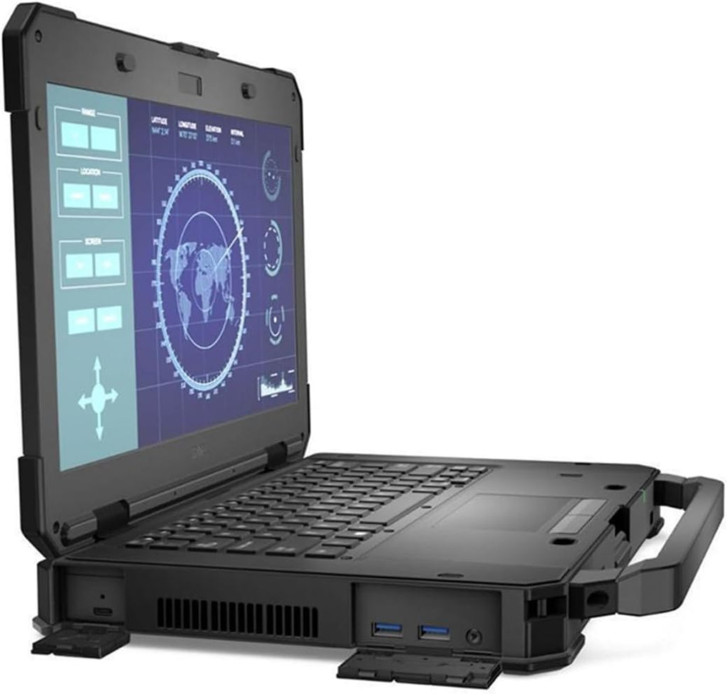 Dell Latitude Rugged 5424 Laptop Computer, Core i7-8650U 4.2 GHz, 14' FHD (920x1080) Tough Laptop, 16GB RAM, 256GB SSD Hard Drive, WiFi, Bluetooth, Windows 11 Pro(Renewed)