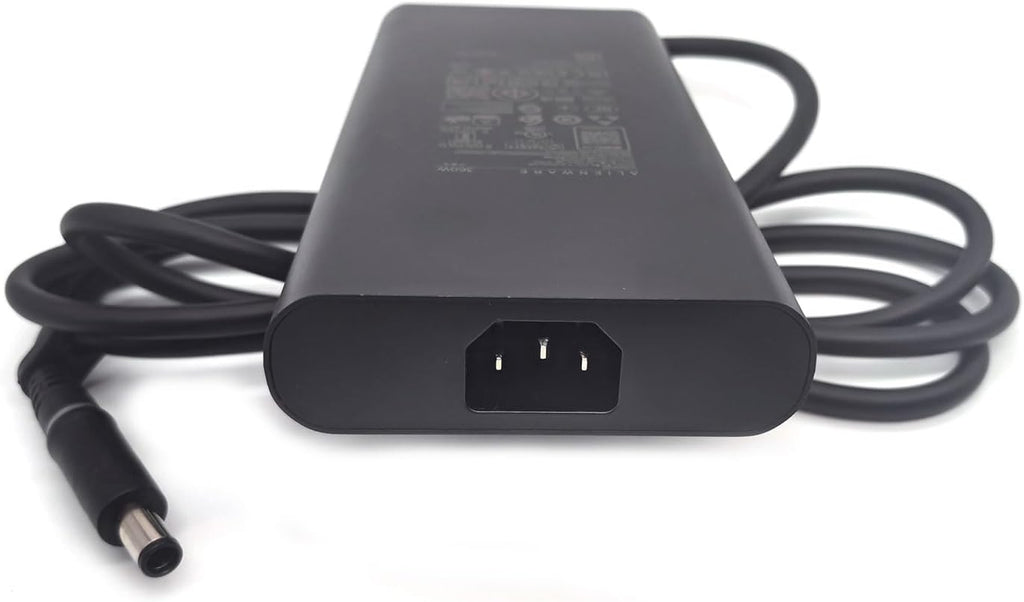 Dell Alienware Laptop Charger GAN 360W Barrel 7.4mm tip, Aliemware M18 R2 X16 R2 AC Adapter, Black, LA360PM230