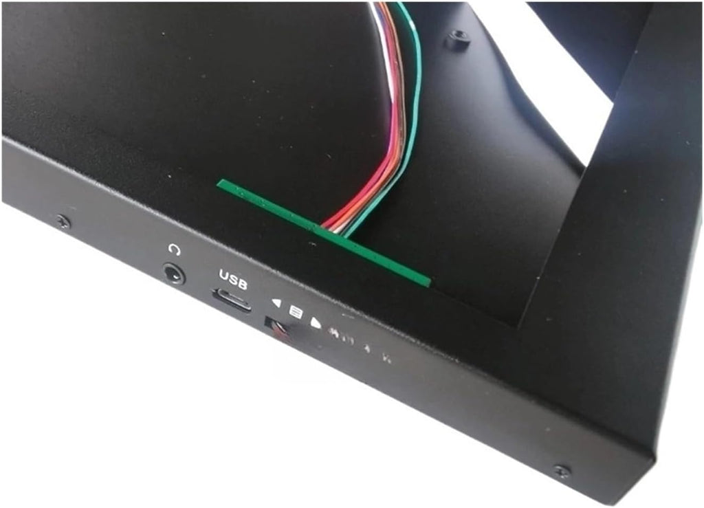 Fit NT156WHM N156BGN Monitor Portable EDP 40 Pin Modification Kit 15.6' USB Micro Metal Case+Controller Board 1366 * 768 HDMI-Mini,Laptop Accessories(N156BGN-EB3 and Case)