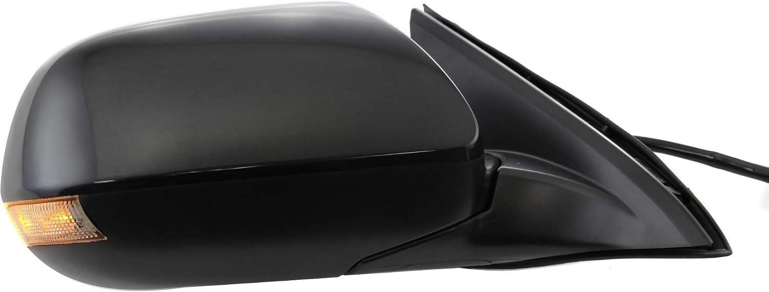 Kool Vue Passenger Side Power Heated Mirror for Acura TSX 2009-2014, Signal Light & Memory, Paintable, Automotive Exterior Accessories, Passenger Side Mirror Replacement