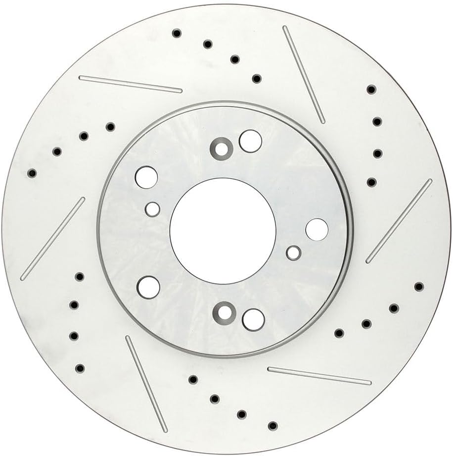 ECCPP D914-7795 31305 Front 2pcs Brake Rotors + 4pcs Pads Fit For 2014-2015 for Acura ILX,2003-2012 for Honda for Accord,2013-2015 2017 2018 for Honda Civic,2002-2004 for Honda CR-V Brake Kit