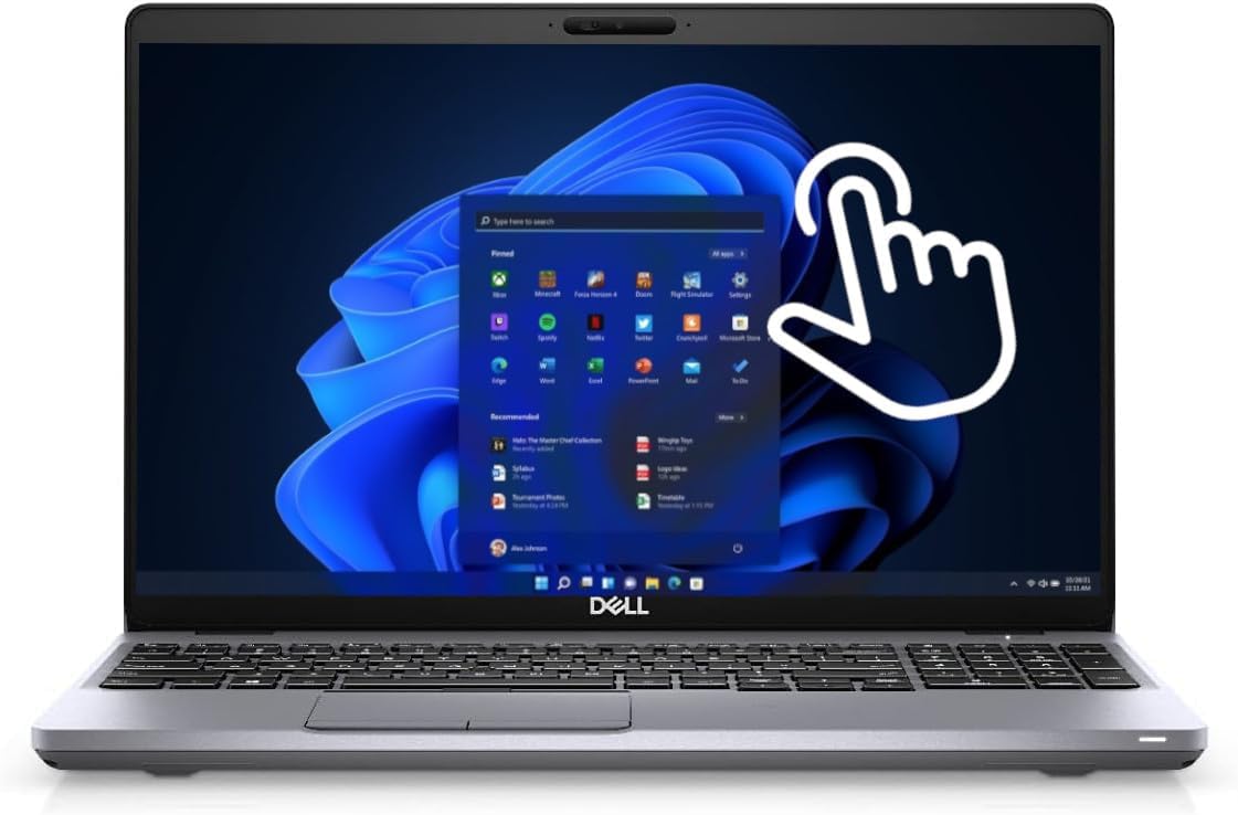 Dell Precision 3561 15.6' 1920x1080 FHD Touchscreen Mobile Workstation Intel Core i7-11850H (8-Core) 32GB RAM 512GB SSD NVIDIA T1200 Win 11 Pro (Renewed)