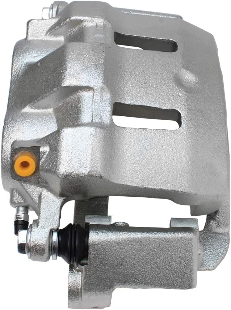 Detroit Axle - Front Ceramic Pads Left Brake Caliper Replacement for 1999-2004 Ford Excursion F-250 F-350 Super Duty - 3pc Set