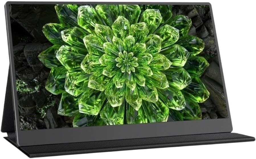 Portable Monitor for Laptop 15.6 Inch 3840 * 2160 60Hz IPS 400nits Portable Monitor for Laptop Office Mobile Phone Portable Gaming Monitor
