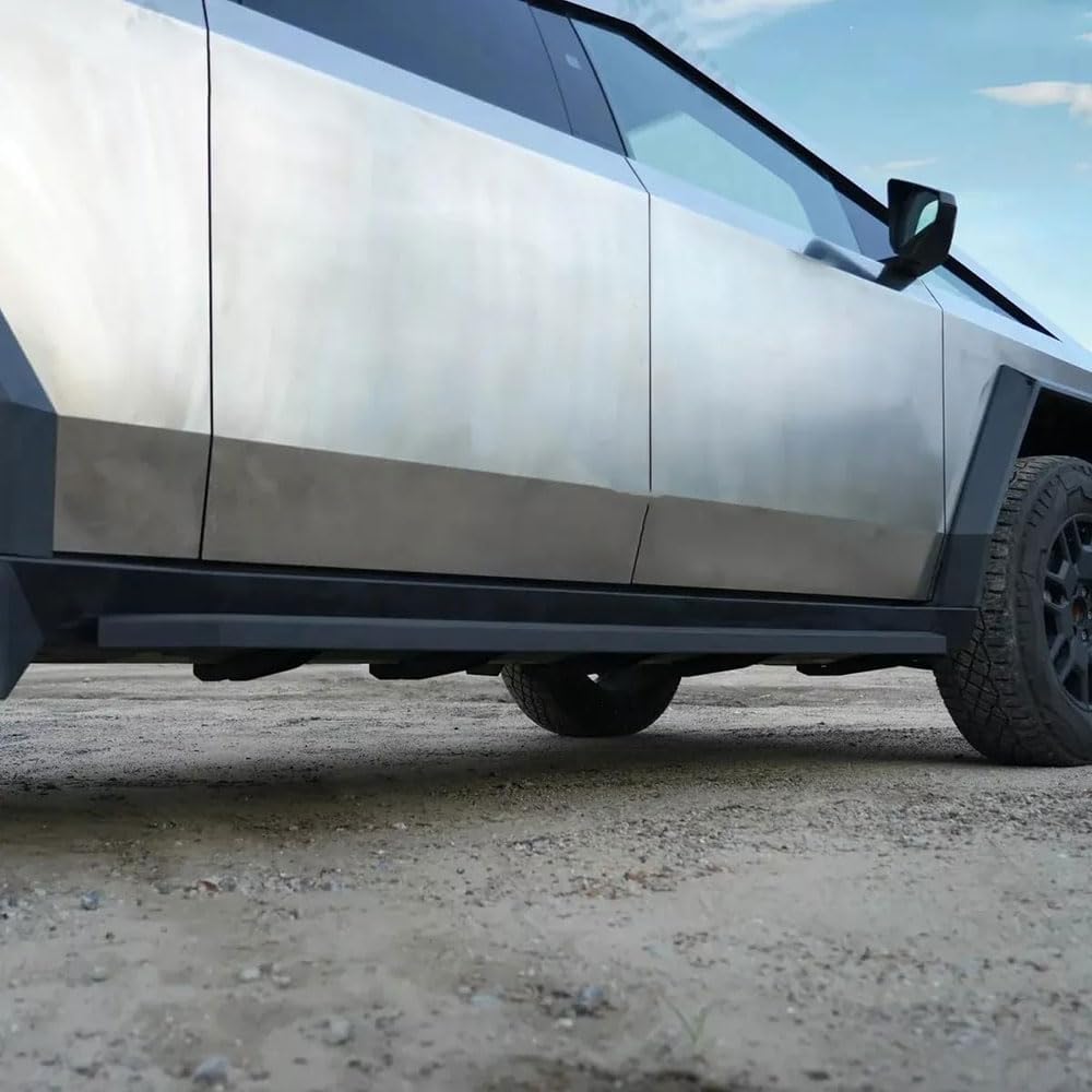 Running Boards Side Steps 2 PCS for Tesla Cybertruck,Exterior Brackets Nerf Bars for Tesla Cybertruck Accessories