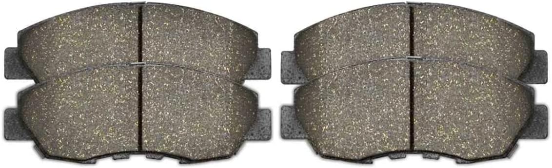 AutoShack Front Brake Rotors, Ceramic Pads & Calipers for Honda, Civic 2006-2011, FWD L4 1.8L - E-Coated Drilled & Slotted - ShadowGuard - 10.31' (261.9 mm), 5-Lug