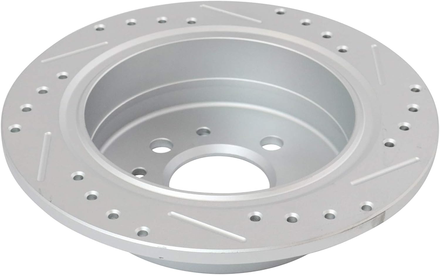 TRQ Performance Front and Rear Brake Rotor Set G Coated Drilled Slotted Compatible with 1984-1987 BMW 325e 1986-1988 325 1986-1987 325es 1987-1993 325i 1987-1991 325is 1991-1992 318i 1991 318is