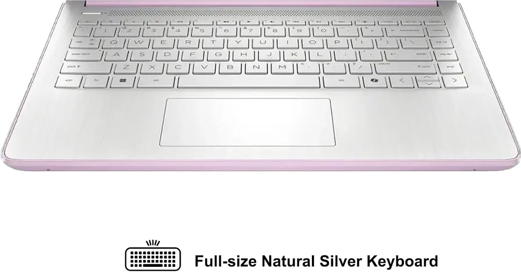 HP 14 Lightweight Business & Student Portable Laptop 14' HD Anti-Glare Intel 4-core N150 8GB RAM 384GB Storage (128GB UFS + 256GB SD Card) Long-Lasting Battery Office365 (1-yr) Win11 ICP Accessory