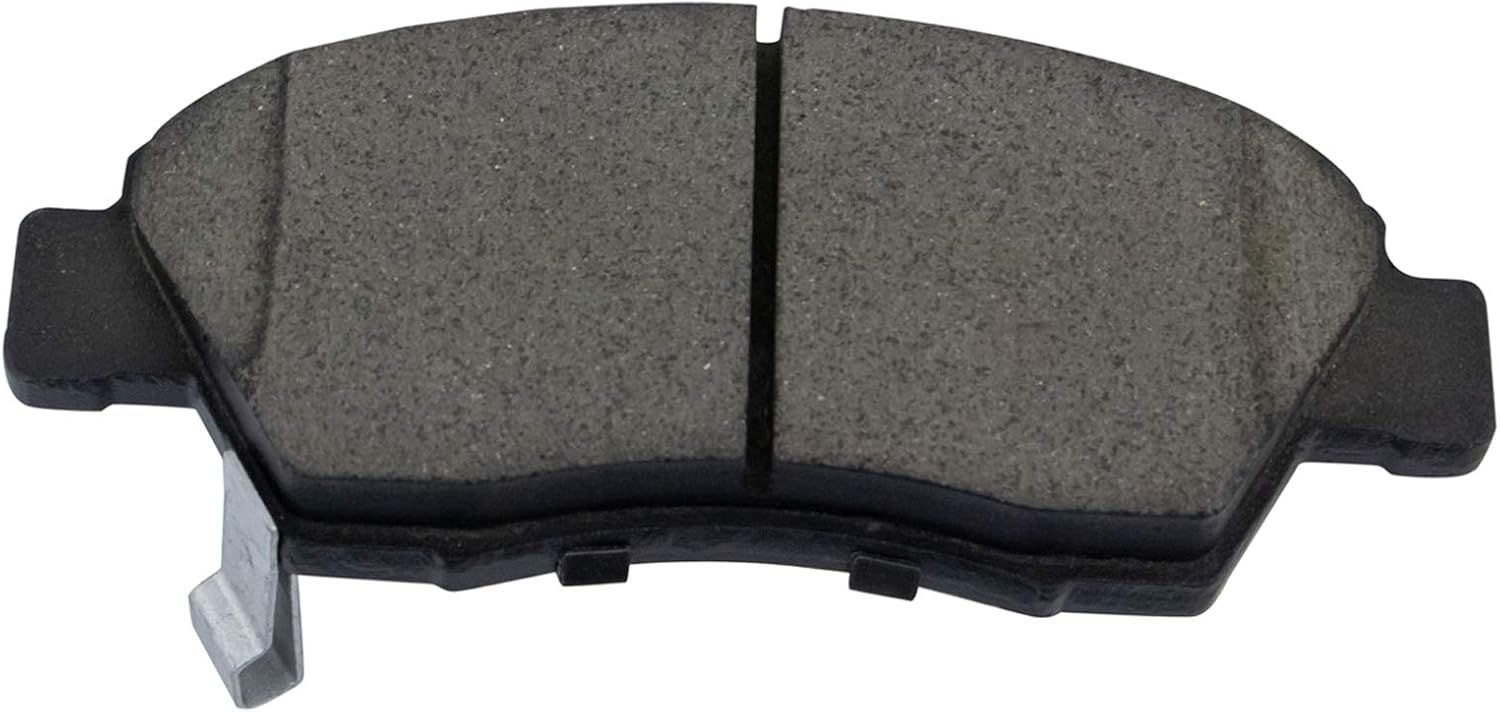 TRQ Front Performance Brake Pad & Rotor Kit, with Chemical Kit Ceramic Premium G-Coated Compatible with 2002-2006 Acura RSX 2006-2011 Honda Civic 2011-2015 CR-Z