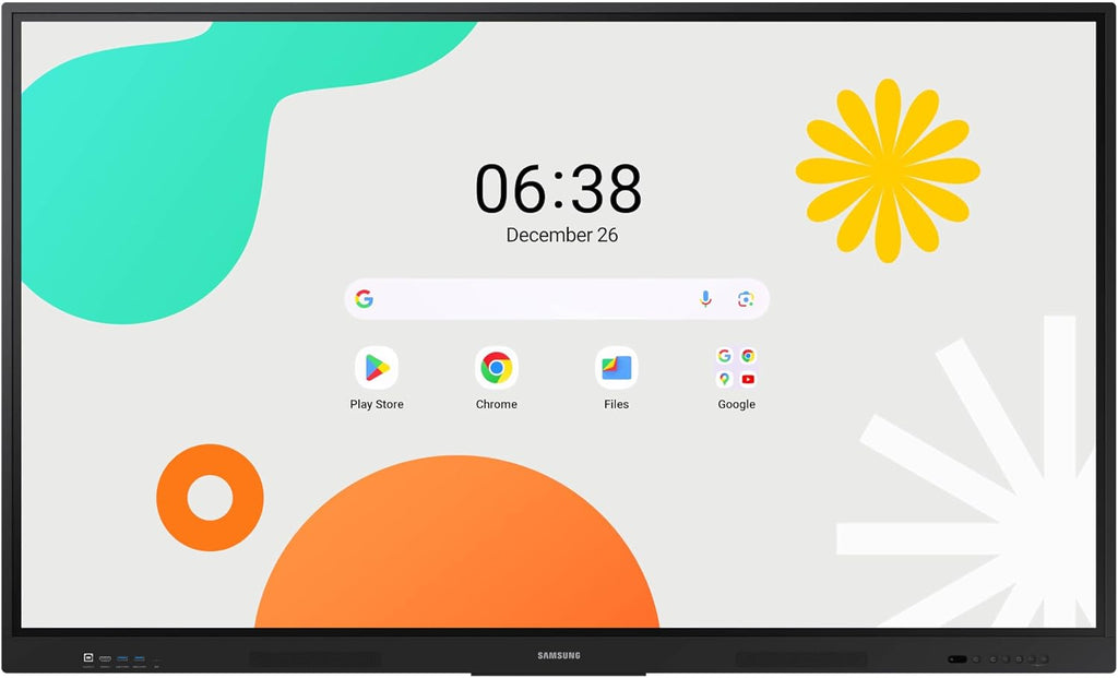 SAMSUNG 86' Interactive Display Whiteboard WAF Series, Compatible with Android™ Devices, EDLA Certified, OPS Slot, Smart Wireless Sharing, LH86WAFWLGCXZA