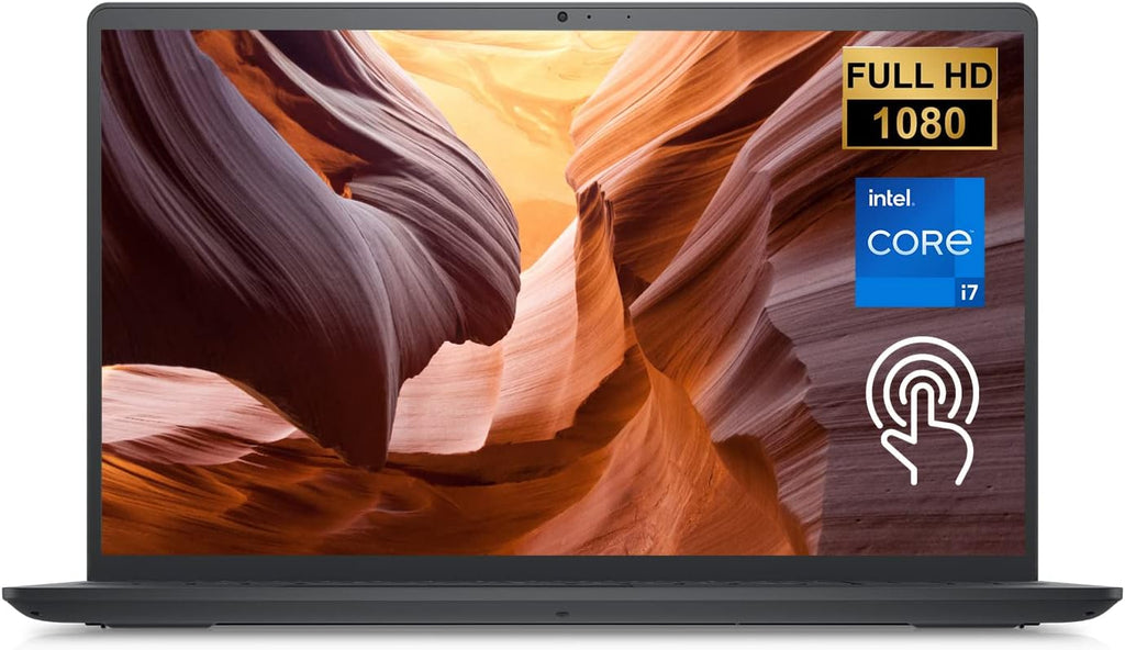 DELL Inspiron 15 3530 Laptop, 15.6' FHD Touchscreen, Intel Core i7-1355U Processor, 32GB DDR4 RAM, 1TB PCIe SSD, Webcam, HDMI, Bluetooth, Wi-Fi 6, Windows 11 Home, Black