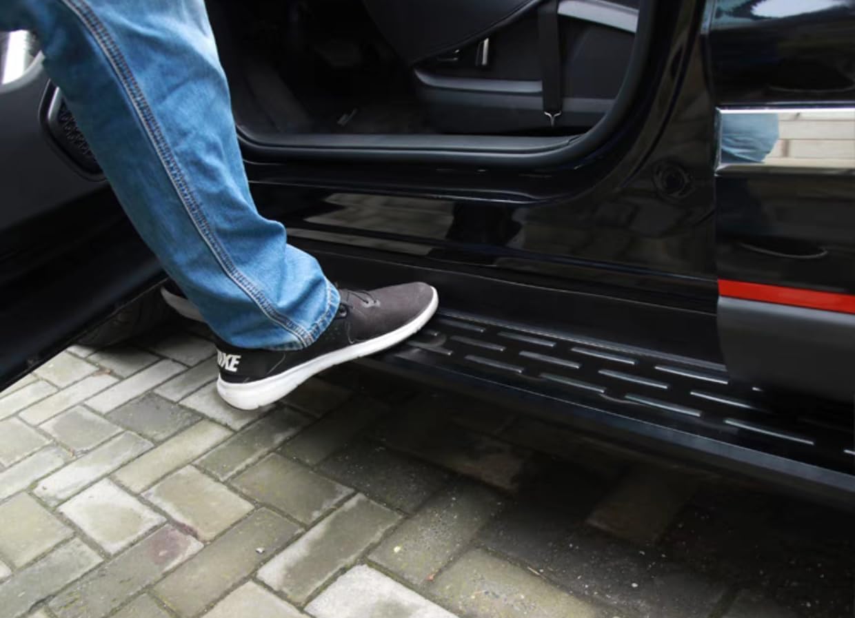 2pcs Running Board for Lexus NX 2015-2021 Automotive Exterior Accessories Side Step NerfBar Aluminium Pedal (with Brackets)