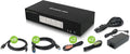 IOGEAR 4-Port 4K DisplayPort Triple View KVMP - 3 HDMI Monitors Outs - Converts DisplayPort to HDMI Out - 4096 x 2160 @60Hz - Control/Share USB 3.0 peripherals - Win 7+ Mac OS Linux - GCS1964