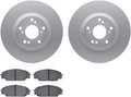Dynamic Friction Company Front Brakes and Rotors| Automotive Replacement Brake Kits| Front 5000 Advanced Brake Pads and Rotors Kit| Fits 2006-2011 Honda Civic