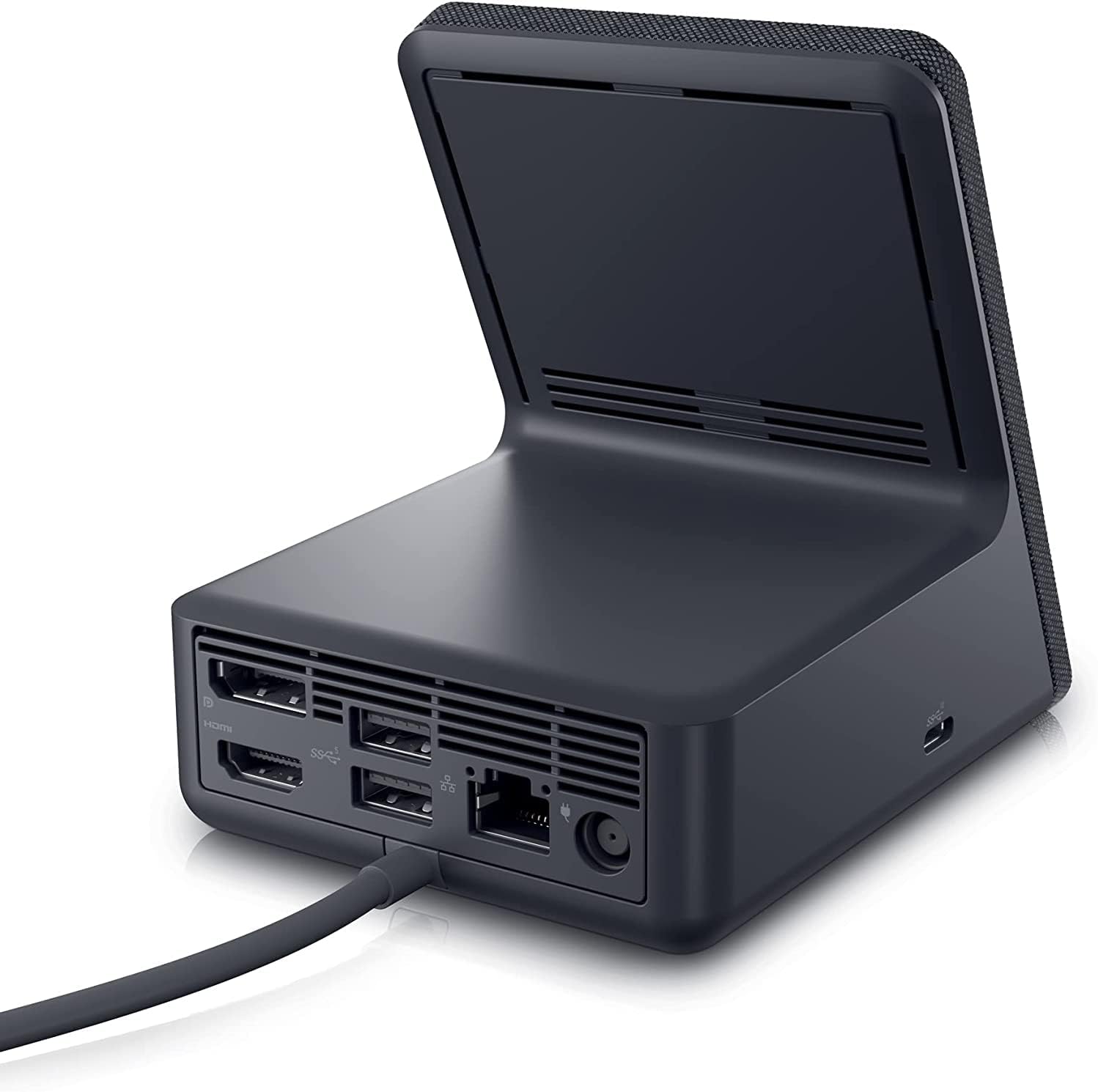 Dell HD22Q Dual Monitor Docking Station with Wireless Charging Stand, USB-C, HDMI and DisplayPort - HD22Q