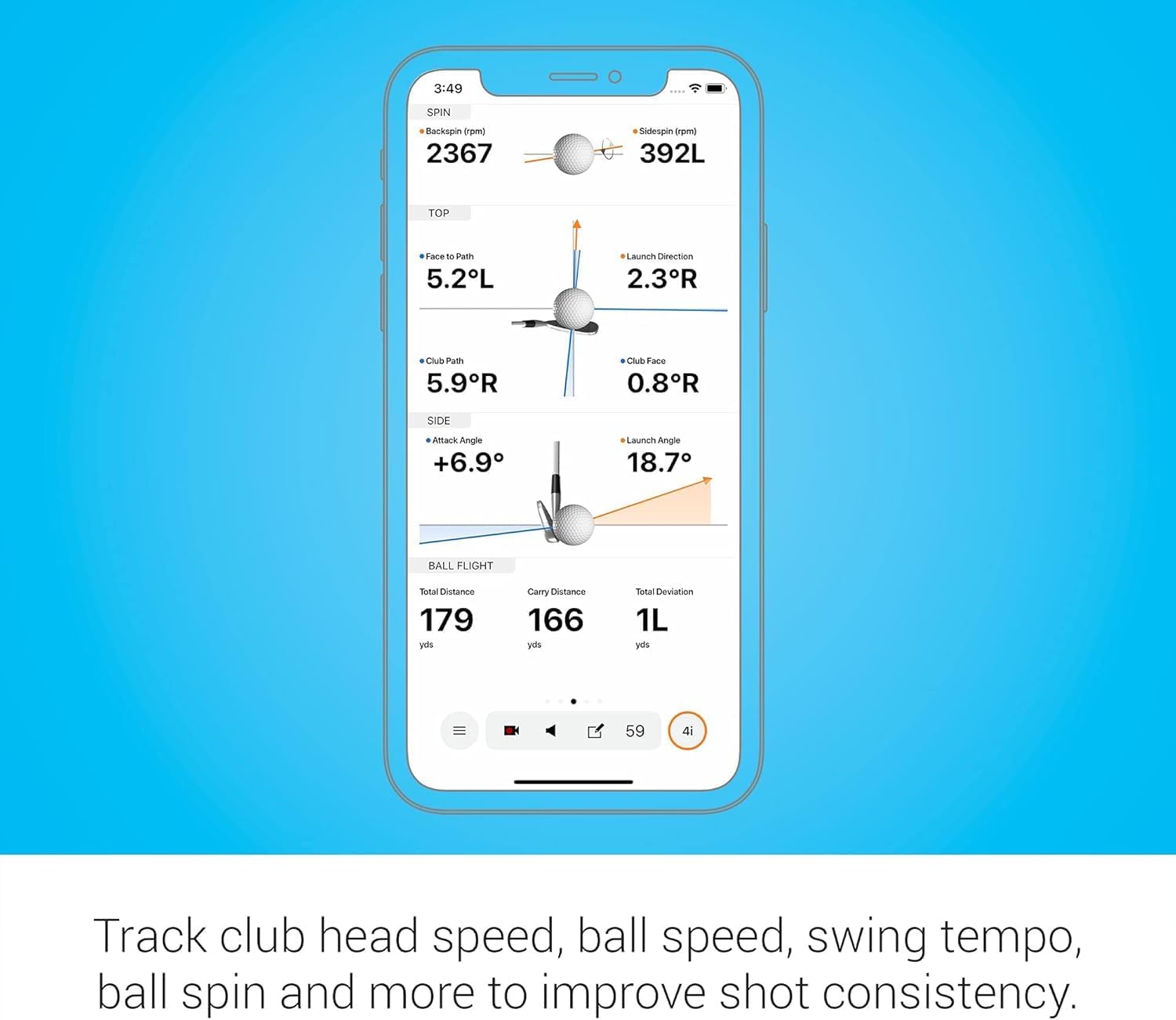 PlayBetter Garmin Approach R10 Portable Golf Launch Monitor & Simulator Bundle - Great for Home, Outdoor & Indoor, Projector Compatible, Software Accuracy Upgraded - Includes Alignment Stand