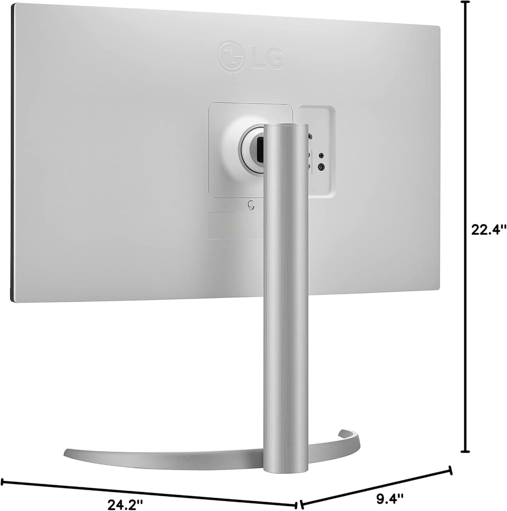 LG 27UP650-W.AUM 27' Ultrafine IPS 4K UHD VESA HDR400 Monitor