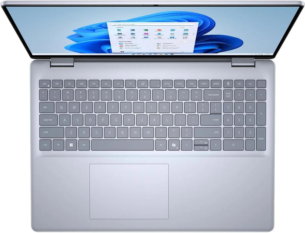 Dell Inspiron 16 AI Laptop, AMD Ryzen 7-8840U, 16' FHD+ 300-Nits WVA Touchscreen,64 GB DDR5, 1 TB SSD, Backlit, Copilot Key, Fingerprint Reader, Wi-Fi 6E, Bluetooth5.3, Windows 11 Pro, w/Accessories