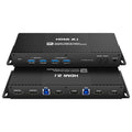 Hdmi Kvm Switch 2 Monitors 2 Computers edid Emulator 4k 144hz Hotkey Switching Dual Monitor kvm Switches hdmi edid 2 Monitors 2 Computers 1440P 120Hz 144hz 165hz 240hz