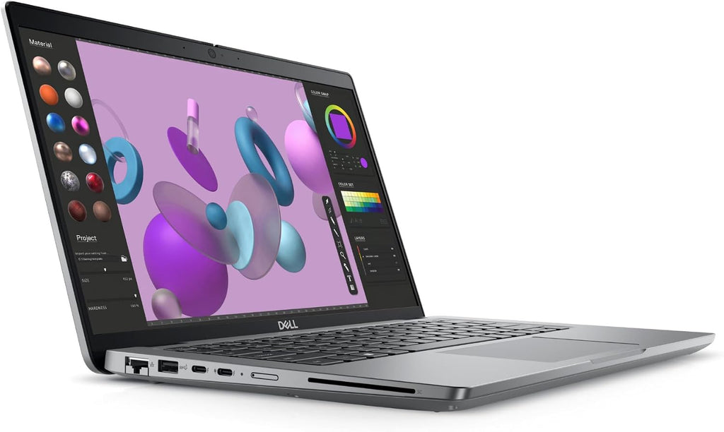 Dell Precision 3000 3480 14' Mobile Workstation - Full HD - 1920 x 1080 - Intel Core i7 13th Gen i7-1355U Deca-core (10 Core) 1.70 GHz - 16 GB Total RAM - 512 GB SSD - Titan Gray