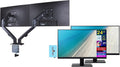 acer 24' Vero V247Y Gbmix FHD IPS Monitor with 4 ms Response Time, Anti-Glare, Adaptive Sync, Integrated Speakers, VESA Mount (100mm) & Dockztorm Hub, Black (UM.QV7AA.G03) & Ergoflexy Single Mount Arm