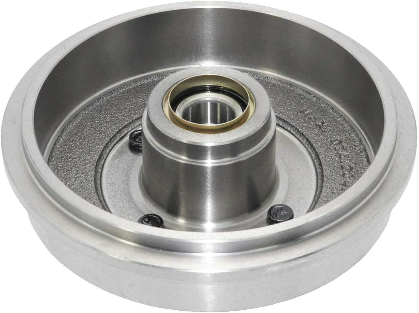 Detroit Axle - Brake Rotors Drums for Ford 2005 2006 2007 Focus, Front Disc Brake Rotors Rear Brake Drums w/Bearings Replacement Brakes