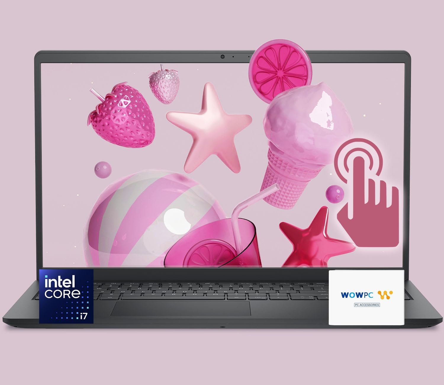 Dell 15 Touchscreen Laptop | 16GB RAM 512GB SSD PCIe | 15.6' FHD (1080p) Display | Intel Core i7-1355U (10C/12T/Up to 5GHz) | Backlit Keyboard | Windows 11 Home | w/WOWPC Recovery USB