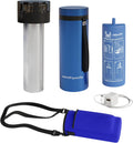 4ALLFAMILY Voyager Insulin Cooler with Auto Shut-Off – Insulin Cooler Travel Case TSA Approved for 30H – Blue USB Powered Medication Travel Case with Ice Pack for Temperature-Sensitive Meds