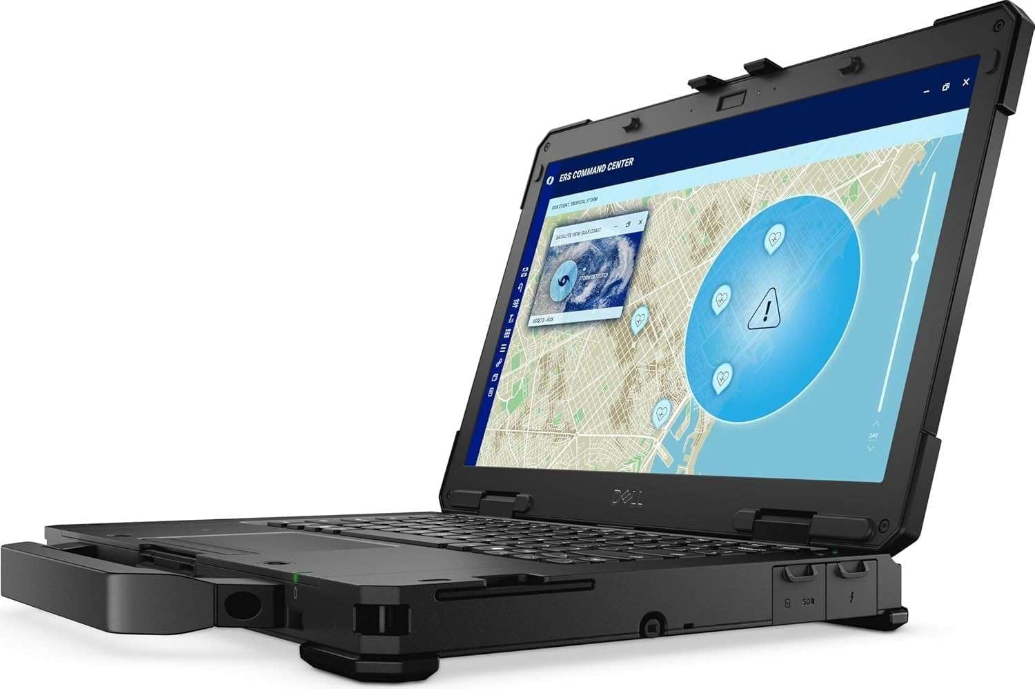 Dell Pro Rugged 14 Laptop, 14' Touch LCD 1920x1080, Intel Core Ultra 7 165U up to 4.9 GHz, 16GB DDR5, 512GB SSD, Backlit Keyboard, HD RGB Camera, Windows 11 Pro