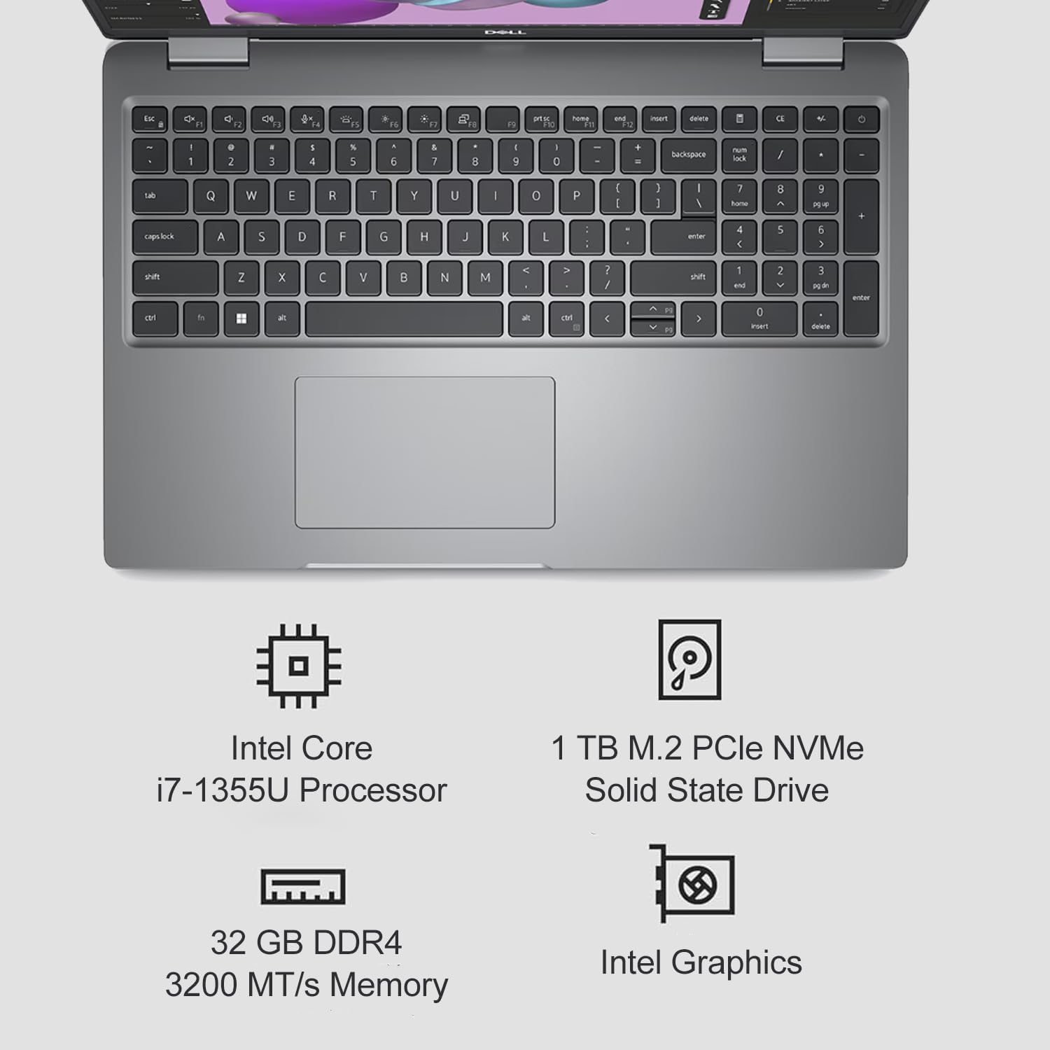 Dell Precision 3580 Mobile Workstation Laptop (15.6' FHD Touchscreen, Intel 10-Core i7-1355U, 32GB RAM, 1TB SSD) for Business, Engineer, IST HUB, 1080p IR Webcam, 2xThunderbolt 4, Wi-Fi 6E, Win 11 Pro