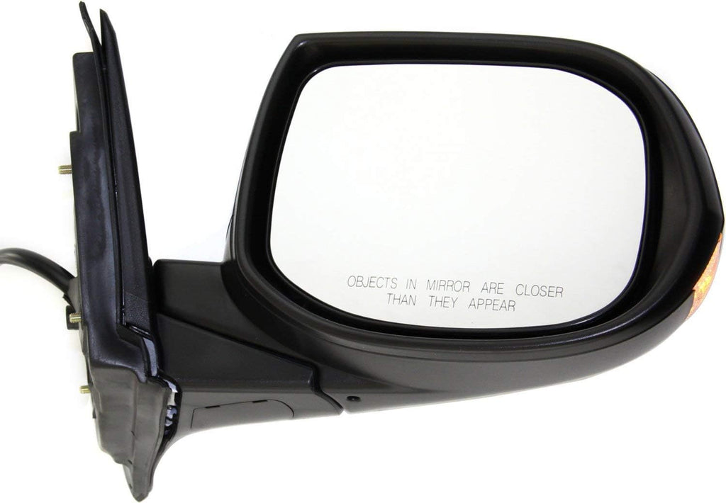 Kool Vue Passenger Side Power Heated Mirror for Acura TSX 2009-2014, Signal Light & Memory, Paintable, Automotive Exterior Accessories, Passenger Side Mirror Replacement