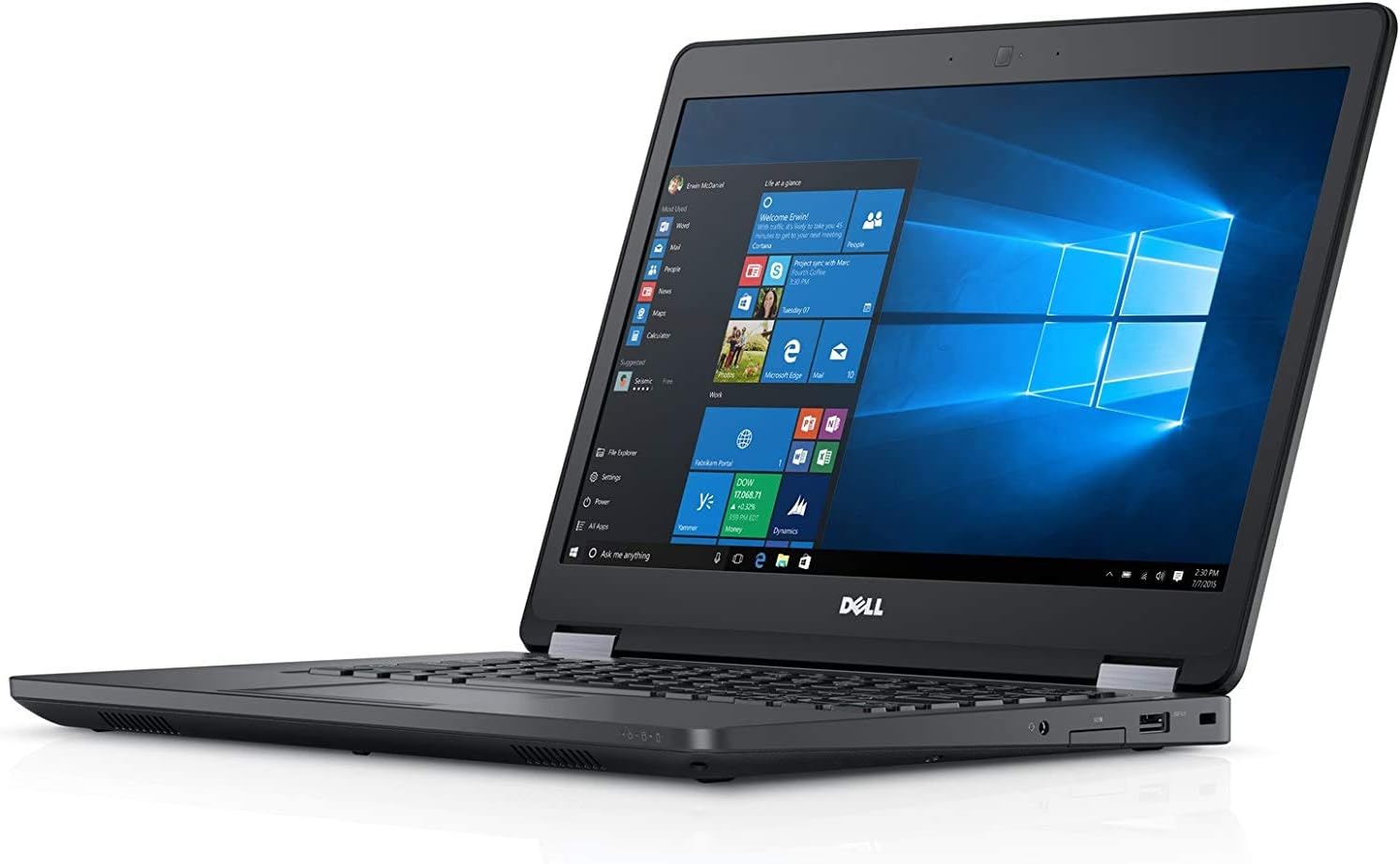 Fast Dell Latitude E5470 FHD Touchscreen Display Business Laptop Notebook PC (Intel Core i5-6440HQ, 8GB Ram, 256GB Solid State SSD, HDMI, Camera, WiFi) Windows 11 Pro SC Card Reader (Renewed)
