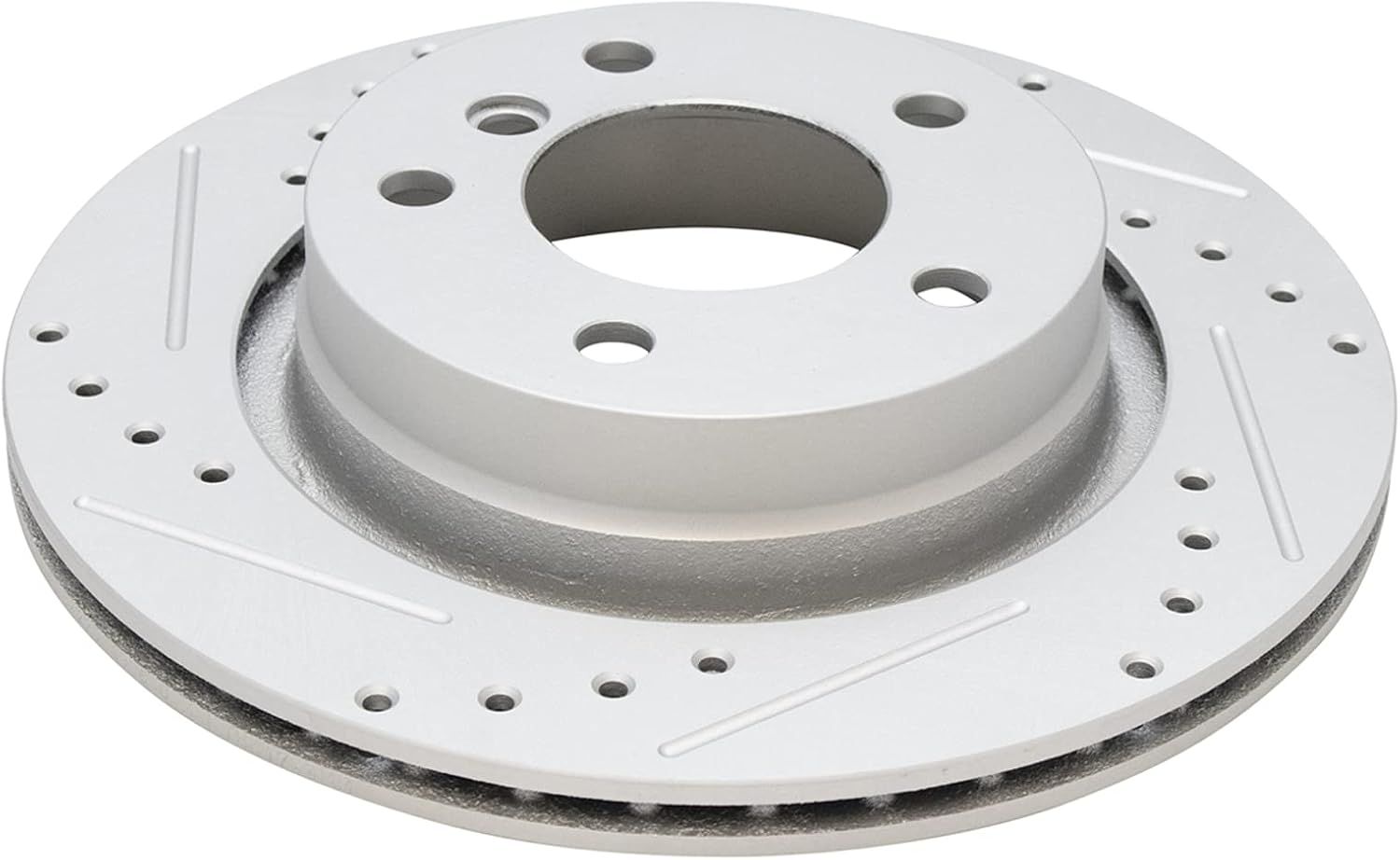 TRQ Performance Front and Rear Brake Rotor Set G Coated Drilled and Slotted Compatible with 1999-2000 BMW 323i 2000 323Ci 1999-2000 328i 2000 328Ci 2001-2006 325Ci 2001-2005 325i
