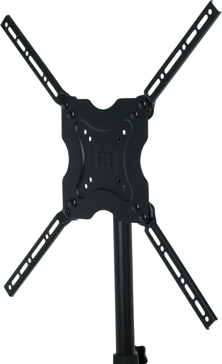Gator Frameworks Deluxe Adjustable Quadpod LCD/LED TV Monitor Stand with Lift Piston, Fits Screens up to 65' (GFW-AV-LCD-25)