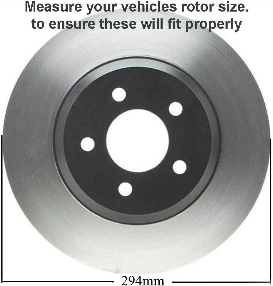 Detroit Axle - Brake Kit for 03-06 Subaru Baja, 02-04 Legacy Outback Replacement 2002 2003 2004 2005 2006 Disc Brake Rotors Ceramic Brakes Pads Front and Rear