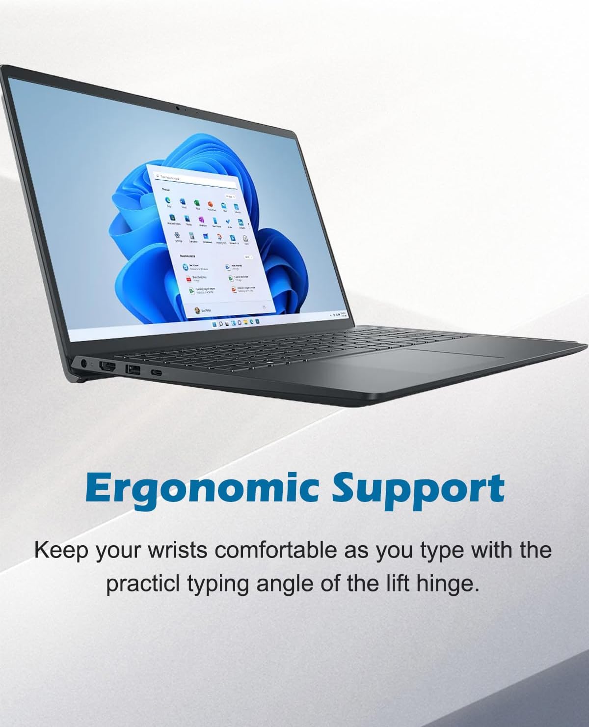 Dell Inspiron 15 Touchscreen Laptop - Windows 11 Pro, AMD Ryzen-7 7730U (8-core 16-Thread), 15.6'' FHD Display, Business Portable Laptop Computer, 41Hr Battery (32GB RAM | 1TB SSD)